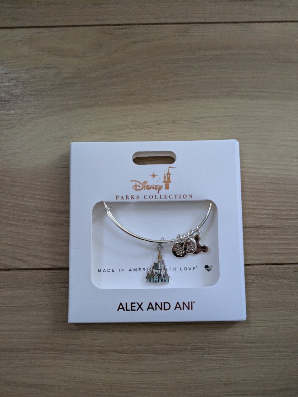Disney Alex and Ani Cinderella Castle Bangle